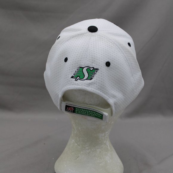 Retro CFL Hat - Saskatchewan Roughriders Initials by Puma - Adult Gripback - Picture 5 of 10